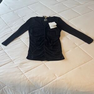 Isabel Marant Brand New Black Long Sleeve Top